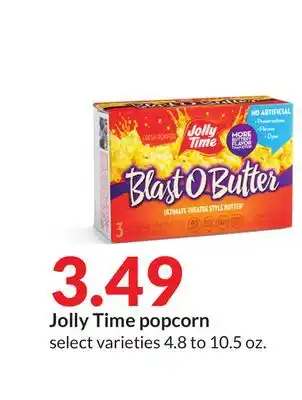 Hy-Vee Jolly time popcorn offer