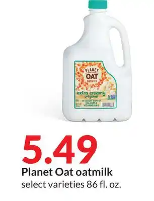 Hy-Vee Planet oat oatmilk offer