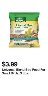 Big Lots Universal blend bird food for small birds, 3 lbs offer