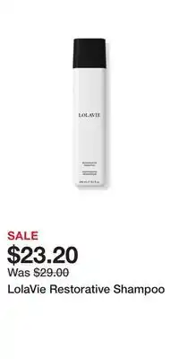 Ulta Beauty Lolavie restorative shampoo offer
