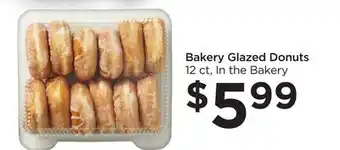 Food 4 Less Bakery glazed donuts offer