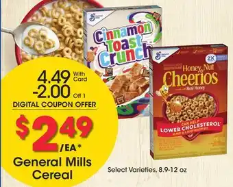 Ralphs General mills cereal offer