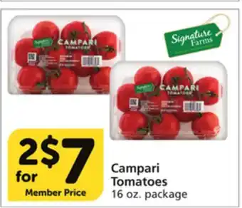 Albertsons Campari tomatoes offer