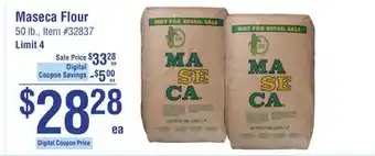Smart & Final Maseca flour offer