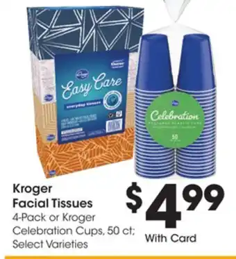 Ralphs Kroger facial tissues offer