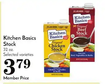 Pavilions Kitchen basics stock offer
