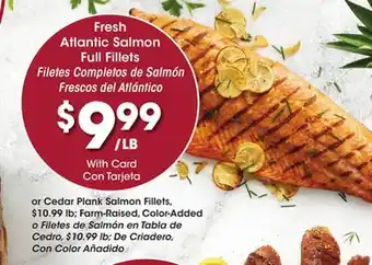 Ralphs Fresh atlantic salmon full fillets offer