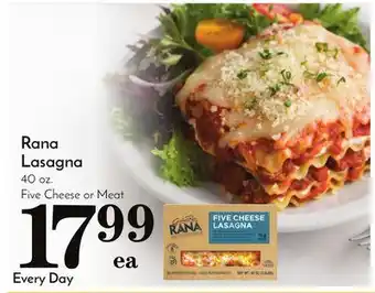 Pavilions Rana lasagna offer
