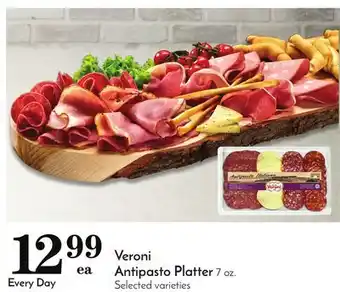 Pavilions Veroni antipasto platter offer