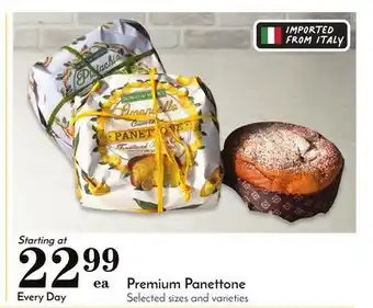 Pavilions Premium panettone offer