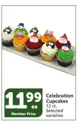 Vons Celebration cupcakes offer
