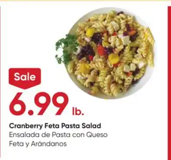 Stater Bros Cranberry feta pasta salad offer