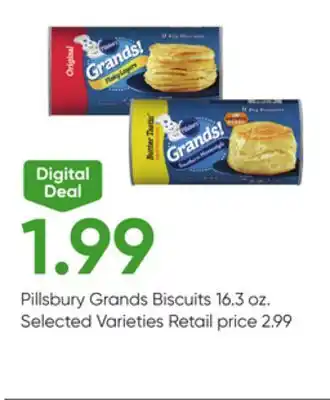 Stater Bros Pillsbury grands biscuits offer