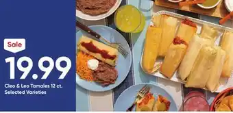 Stater Bros Cleo & leo tamales offer