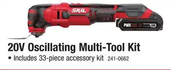 Menards 20v oscillating multi-tool kit offer
