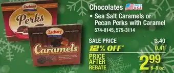 Menards Chocolates offer