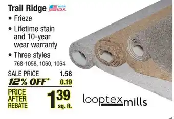Menards Trail ridge offer