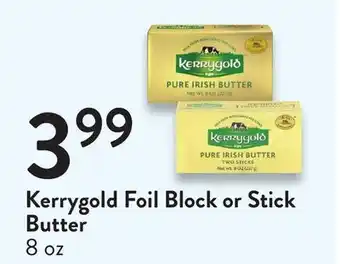 Fresh Thyme Kerrygold foil block or stick butter offer