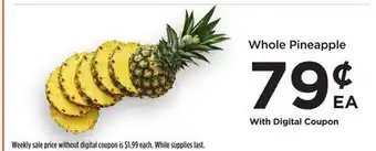 Food 4 Less Whole pineapple offer