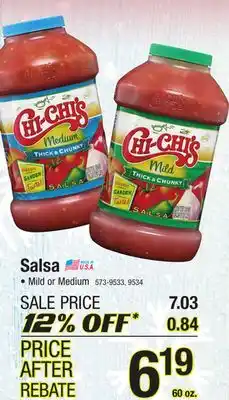 Menards Salsa offer