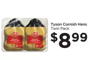 Food 4 Less Tyson cornish hens offer