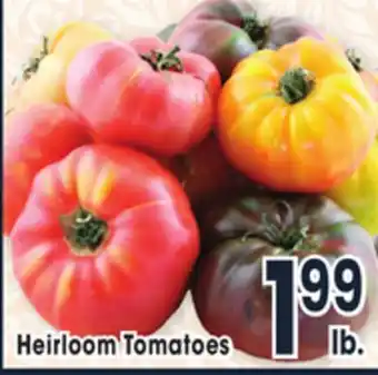 Jewel-Osco Heirloom tomatoes offer