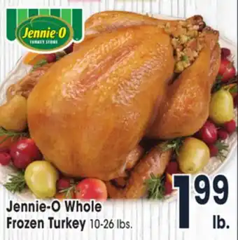 Jewel-Osco Jennie-o whole frozen turkey offer
