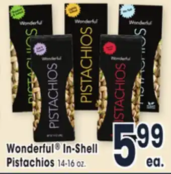 Jewel-Osco Wonderful in-shell in-shell pistachios offer