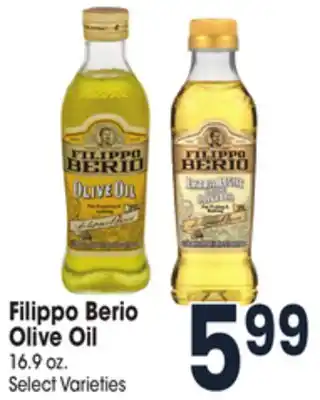 Jewel-Osco Filippo berio olive oil offer
