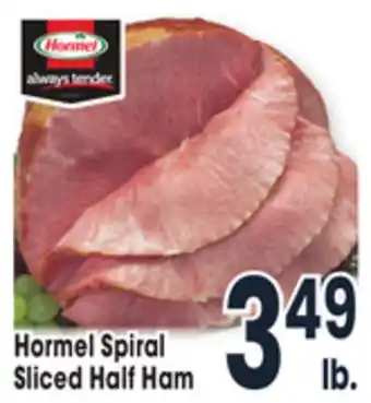 Jewel-Osco Hormel spiral sliced half ham offer