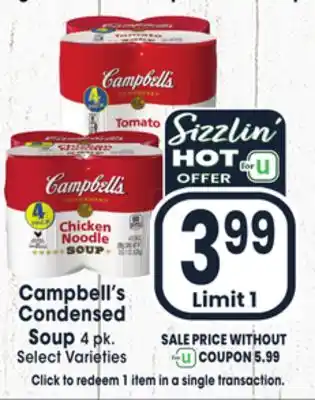 Jewel-Osco Campbell's condensed soup offer