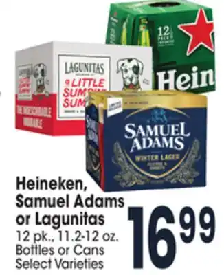 Jewel-Osco Heineken, samuel adams or lagunitas offer