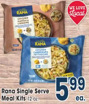 Jewel-Osco Rana single serve meal kits offer