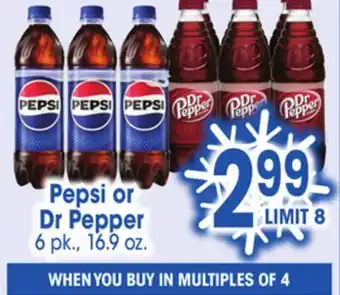 Jewel-Osco Pepsi or dr pepper offer