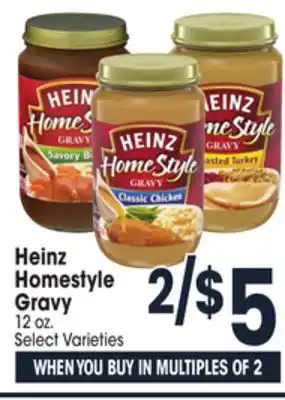 Jewel-Osco Heinz homestyle gravy offer