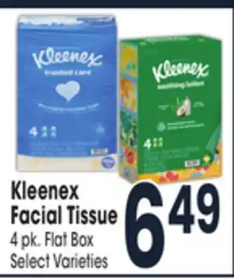 Jewel-Osco Kleenex facial tissue offer
