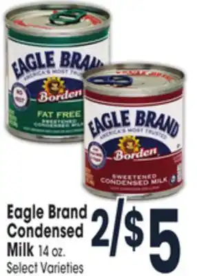 Jewel-Osco Eagle brand condensed milk offer