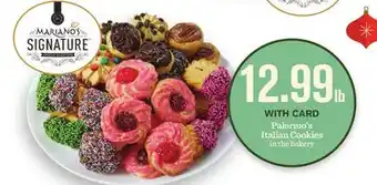 Mariano's Palermo's italian cookies offer