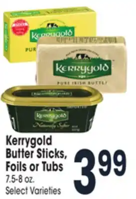 Jewel-Osco Kerrygold butter sticks, foils or tubs offer