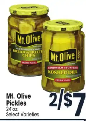 Jewel-Osco Mt. olive pickles offer