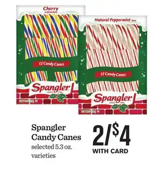 Mariano's Spangler candy canes offer