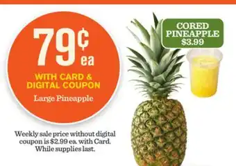 Mariano's Large pineapple offer