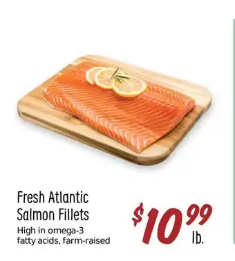 Sprouts Farmers Market Fresh atlantic salmon fillets offer