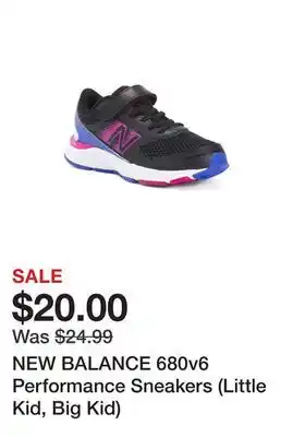 Marshalls New balance 680v6 performance sneakers (little kid, big kid) offer