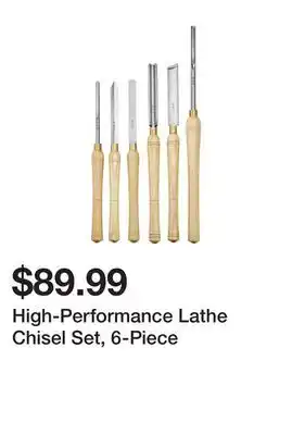 Harbor Freight Tools High-performance lathe chisel set, 6-piece offer