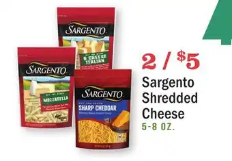 Heinen's Sargento shredded cheese offer
