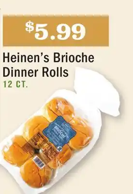 Heinen's Heinen's brioche dinner rolls offer