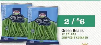 Heinen's Green beans offer