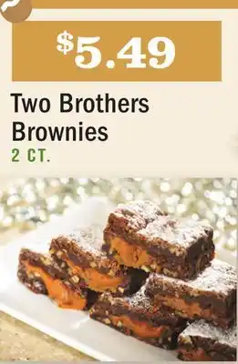 Heinen's Two brothers brownies offer