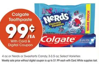 Kroger Colgate Toothpaste offer